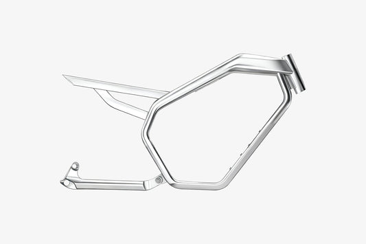 Cadre argenté non peint de la série M5